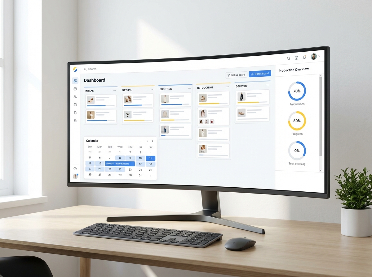 ImageFlow production dashboard